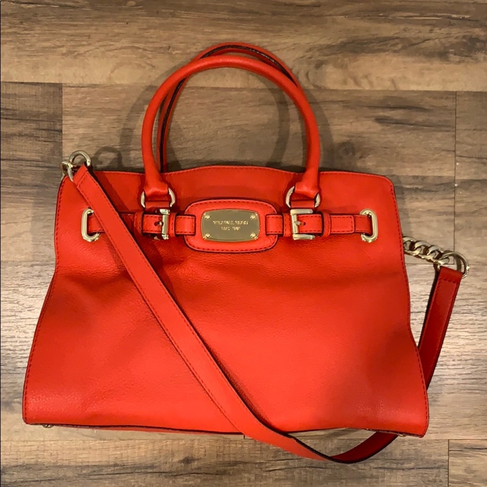 Michael Kors Hamilton East West satchel tote bag